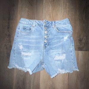 Vanilla Star High Waisted Jean Shorts